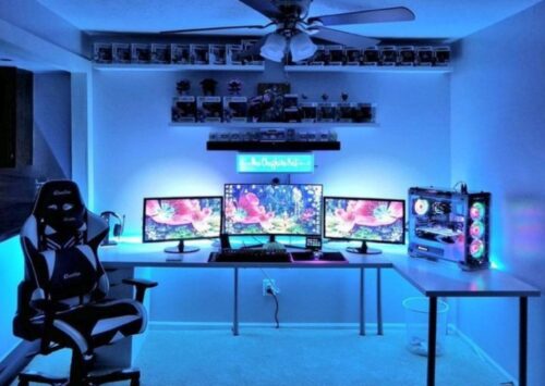 Gaming Setup Ideas for Small Rooms [2022] | Hobbiestly