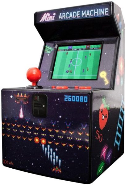 Mini Arcade Machine with 240 Pre-Installed Games