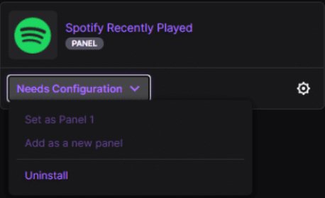 spotify twitch extension