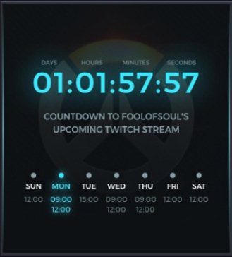 streamlabs stream count down