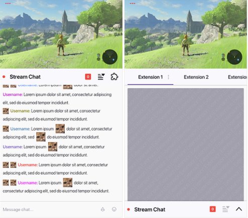 twitch extension for android