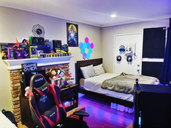 What should I put in my bedroom for gaming?
