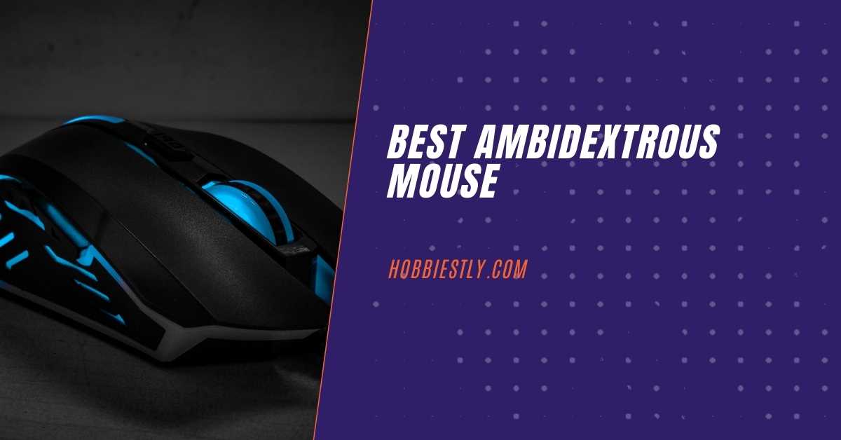 Top ambidextrous mouse