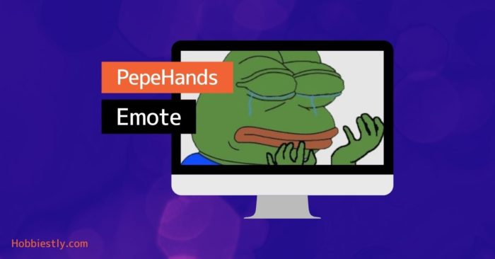 PepeHands Twitch Emote