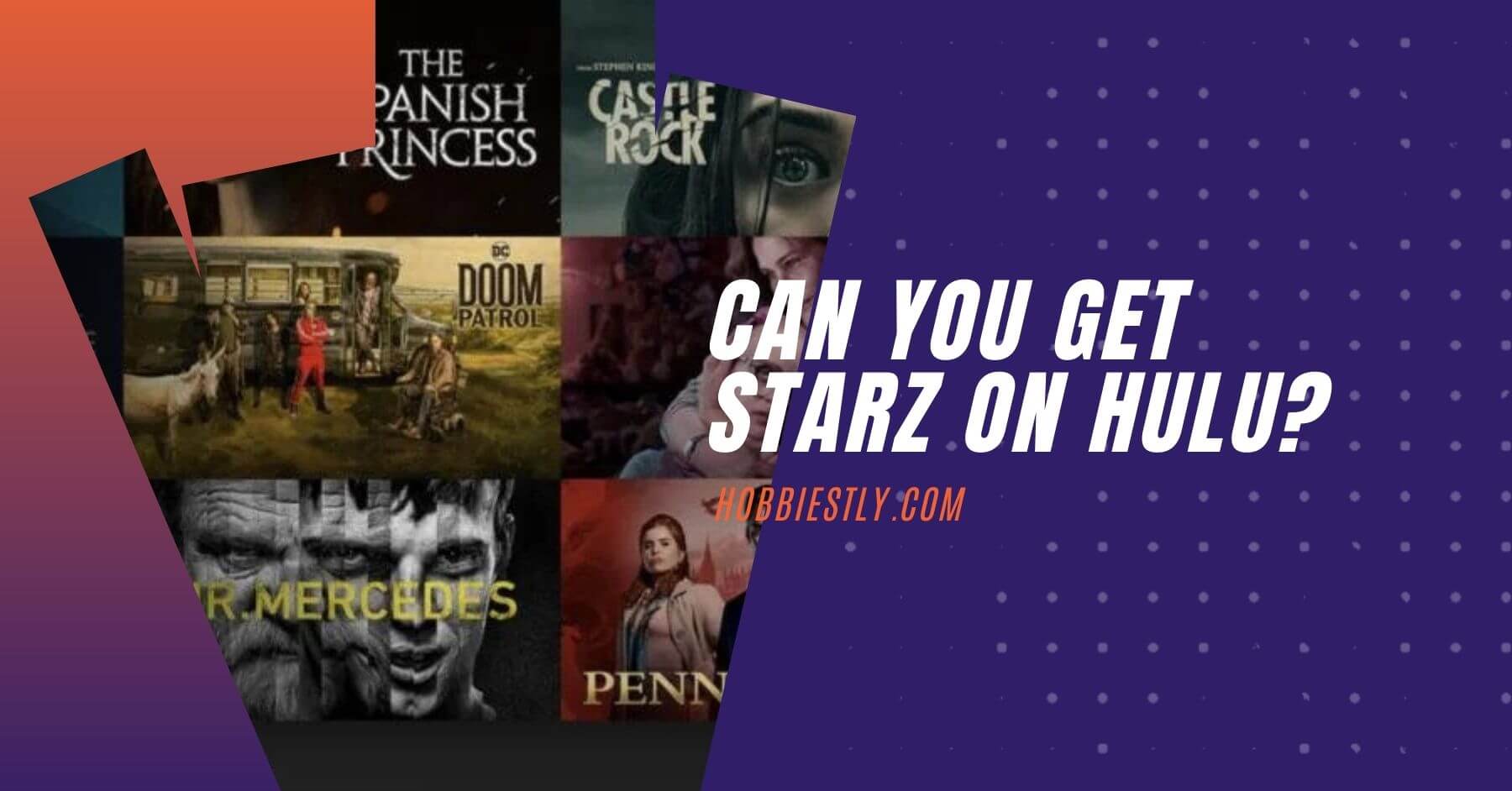 Can You Get STARZ On Hulu